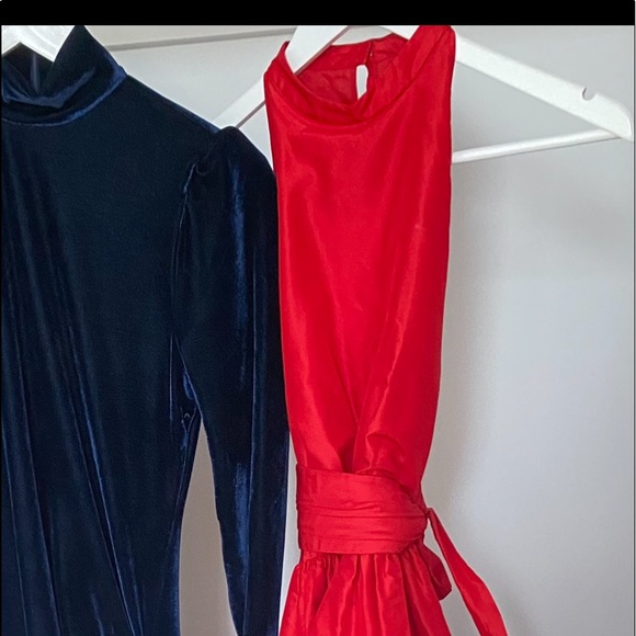 Vintage Red Bubble dress - Picture 4 of 6